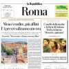 La Repubblica ed. Roma: "A Frosinone riposa Dybala. Maglia da titolare per Baldanzi"