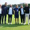 Gattuso in visita all'Atalanta: le immagini del ct insieme a Buffon e Bonucci a Zingonia...
