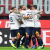Due rigori, un'espulsione, l'unica vittoria leccese a San Siro. Il Milan nei recuperi...