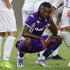 Fiorentina sopra di due gol e sotto di un uomo all'intervallo col Polissya: espulso...