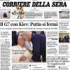 Corriere della Sera: "Oggi l'Italia sfida l'Albania. Inchiesta Milan, la FIGC ha archiviato"
