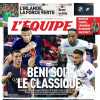 L'Equipe in prima pagina su PSG-Marsiglia di stasera: "Benedetto sia il classico"