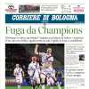 Il Corriere di Bologna apre sulla vittoria rossoblù a Bergamo: "Fuga da Champions"