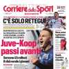 La prima pagina del Corriere dello Sport: "Juve-Koopmeiners, passi avanti"