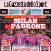 La prima pagina de La Gazzetta dello Sport sull'Europa League: "Milan da padrone"
