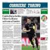 Il Corriere di Torino titola: "Vlahovic apre, Chiesa chiude: la Juventus non soffre mai"