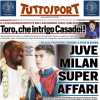 Tuttosport in apertura sul mercato di gennaio: "Juve e Milan, super affari"