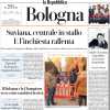 L'apertura de La Repubblica (Bologna):  "Il Bologna e la Champions ecco come cambierà la città"
