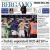 Il Corriere della Sera (Bergamo): "Zaniolo in gol, esultanza sguaiata contro la Roma"