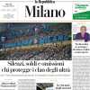 La prima pagina de La Repubblica (Milano): "Chi protegge il clan degli ultrà"