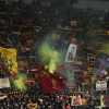 Roma, striscione in Curva Sud prima dell'Athletic: "Continua il dissenso con 15' di silenzio"