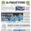 Il Mattino in prima pagina sul successo del Napoli: "Aggancio alla vetta, Venezia ko"