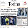 La Repubblica (ed. Torino) titola: "Un derby a nervi tesi ma non vince nessuno"