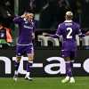 Sottil e Belotti: 2-1 Fiorentina sul Club Brugge al 45' della semifinale d'andata di Conference