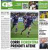 La prima pagina del QS di Firenze scrive: “Corri Fiorentina, prenditi Atene”