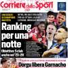 Il Corriere dello Sport stamattina in prima pagina: "Ranking per una notte"