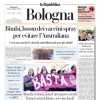 La Repubblica (ed. Bologna) apre: "Lo slancio di Italiano: puntiamo in alto"