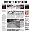 L’Eco di Bergamo titola su Scamacca: “Dal gioiello Atalanta al caos Azzurro”