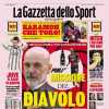 La prima de La Gazzetta dello Sport sul Milan in Champions: "Pioli missione del diavolo"