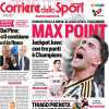 L'apertura del Corriere dello Sport: "Max point. Jackpot Juve, con 3 punti è Champions"