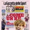 La prima pagina di oggi de La Gazzetta dello Sport apre così: "Crollo Milan"