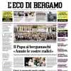 Questa sera la sfida al Monza, L'Eco di Bergamo: "Atalanta, prenditi l'Europa League"