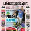 L'apertura de La Gazzetta dello Sport sulla vittoria azzurra: "Fugona Napoli"