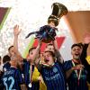 Coppa Italia, la finale a Chivu. Il Corriere dello Sport in prima pagina: "Doblete"...