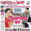 L'apertura del Corriere dello Sport su Roma-Juventus: "Champions qui"