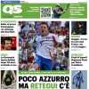 Il QS in prima pagina sul successo dell'Italia: "Poco azzurro, ma Retegui c'è"