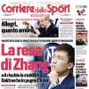Il Corriere dello Sport in prima pagina: "La resa di Zhang"