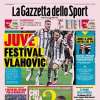 La prima pagina de La Gazzetta dello Sport sulla Juventus: "Festival Vlahovic"