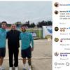 Torreira torna in Italia e omaggia il Pescara: foto con Insigne e Brugman