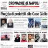 Cronache di Napoli: "Raspadori fa godere l'Italia, il suo gol abbatte gli inglesi"