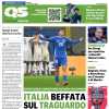 QS in prima pagina: "Italia beffata sul traguardo: la Francia passa a San Siro"