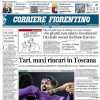 L'apertura del Corriere Fiorentino: "Ranieri sogna la Champions League con la viola"