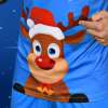 FOTO - Napoli, 11 renne in campo per Natale: la nuova maglia ideata dal club