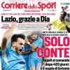 Il Corriere dello Sport in prima pagina sugli azzurri: "Solo Conte: Napoli al comando"