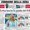 Il Corriere della Sera in prima pagina: “L’Italia di Mancini batte anche l’Ungheria”