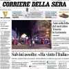 Corriere della Sera: "L’unghiata del Diavolo. Il Milan perde Leao, ma vince con Reijnders"