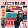 L'apertura de La Gazzetta dello Sport: "Signor gol: Vlahovic tra i grandi 9 d'Europa"