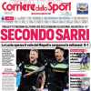 L'apertura del Corriere dello Sport sull'impresa della Lazio: "Secondo Sarri"