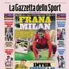 Diavolo ko, La Gazzetta dello Sport apre: "Frana Milan. Conceicao in discussione"