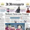 Lazio scarica, Il Messaggero in apertura: "Ranieri e Pellegrini, una Roma da favola"