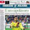 Corriere di Bologna in apertura sulla vittoria di Udine: "È un capolavoro"