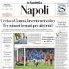 La Repubblica-Napoli: "Il Napoli continua a vincere, Di Lorenzo piega il Lecce"