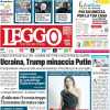 La prima pagina di Leggo stamani su Ranieri: "Coppa prioritaria, no al turnover"