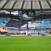 "C'mon guys": le immagini della coreografia della Curva Nord prima di Lazio-Napoli