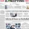 Il Mattino in prima pagina sul rendimento realizzativo del Napoli: "Conte, dieci bomber per te"