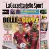 La prima pagina de La Gazzetta dello Sport sull'Europa League: "Belle di coppa"